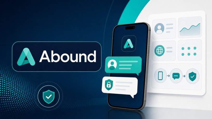 Abound non-VoIP number for SMS verification illustration