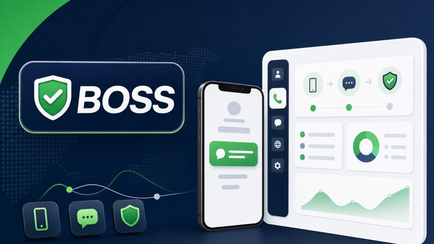 BOSS non-VoIP number for SMS verification on NonVoipUsNumber