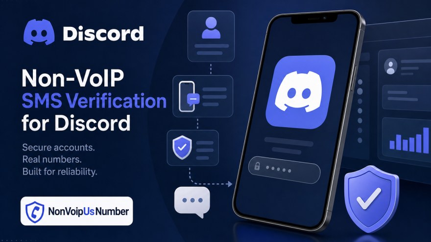 Discord non-VoIP number rental for SMS verification