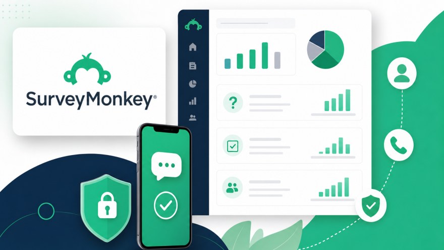 SurveyMonkey non-VoIP number for SMS verification with a modern phone workflow